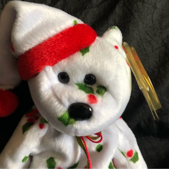 1998 Ty Holiday Teddy (1 of 3) - Picture 3 of 16